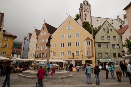 Straatje in Füssen